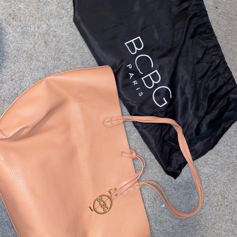 BCBG tote with bag insert - Picture 2 of 2